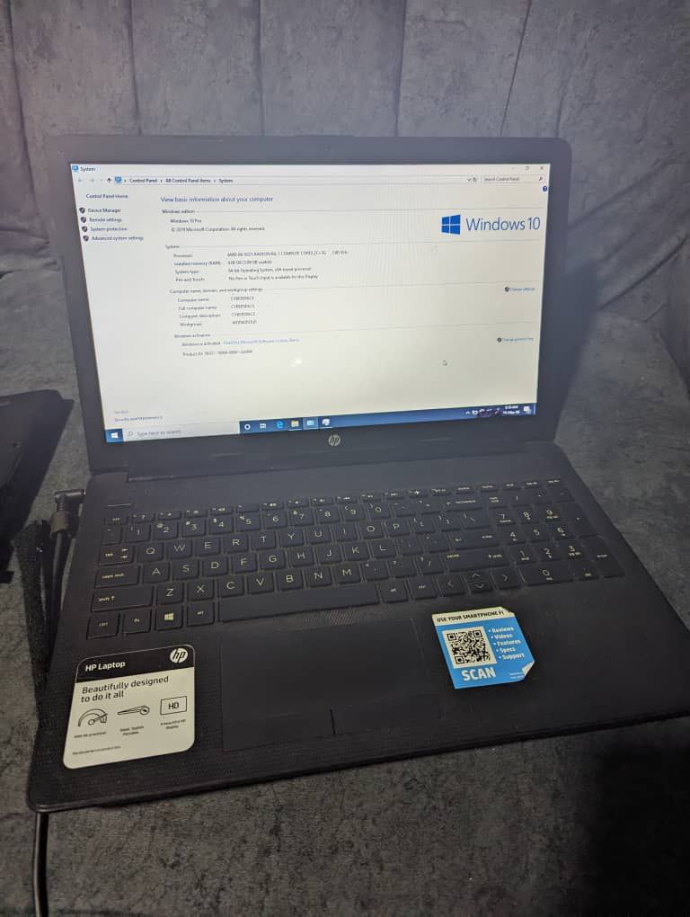 HP notebook 15